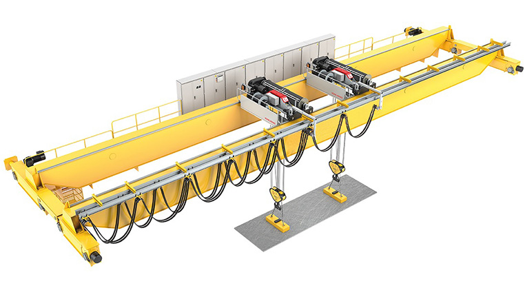 Overhead travelling crane in the industrial lifting market